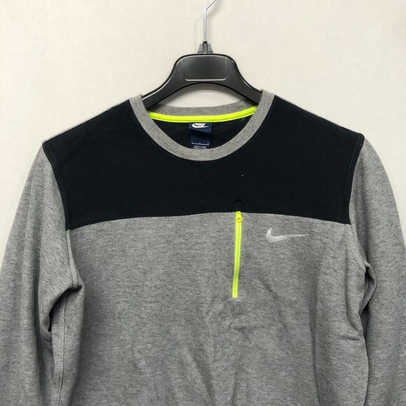 Nike Men Active Pullover Sweatshirt Top Size Large B311 -12 - Picture 6 of 14